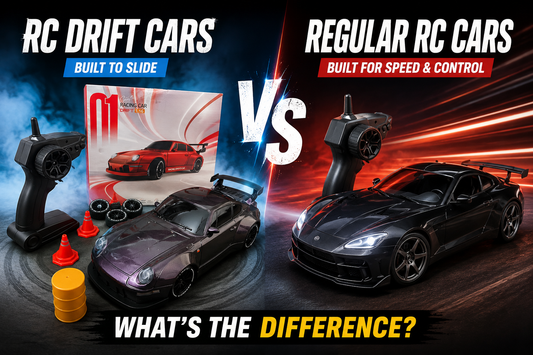RC Drift Cars vs Regular RC Cars — What's the Difference?