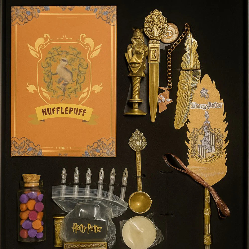 Yellow, Black, and Gold: The Meaning Behind the Hufflepuff House Stationery