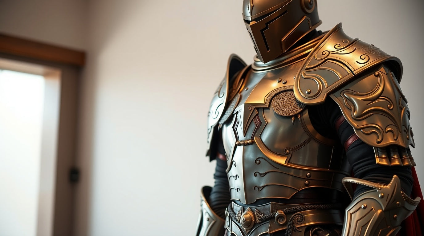 Fantasy armor cosplay costume prop for collectors