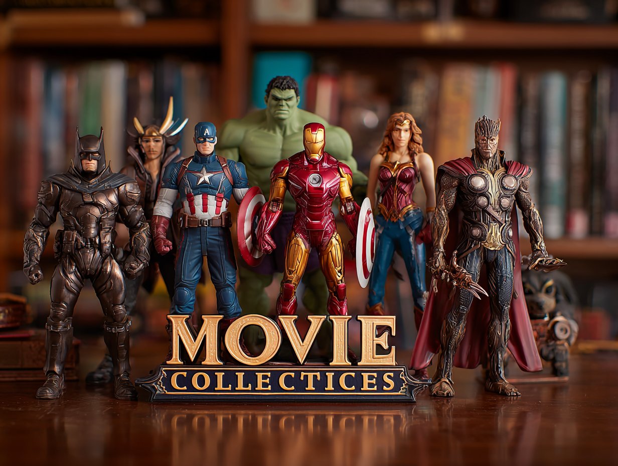 High-quality collectible figures from popular movies and TV shows