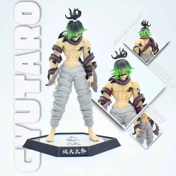 Demon Slayer: Twin Blade Demon Brother Gyutaro Action Figure