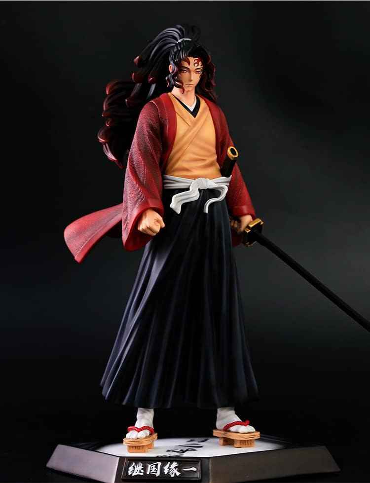 Demon Slayer Hashira Tsugikuni Yoriichi Action Figure | PVC Anime Figurine Model Collectible Figure - 30 Cms