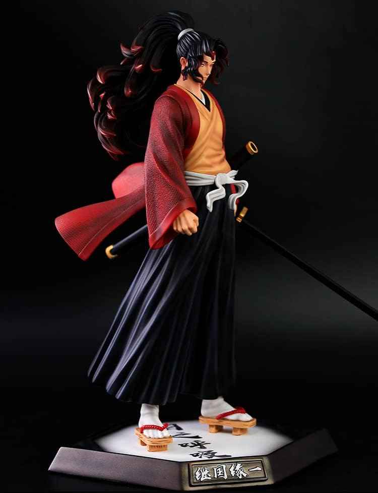 Demon Slayer Hashira Tsugikuni Yoriichi Action Figure | PVC Anime Figurine Model Collectible Figure - 30 Cms