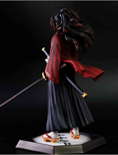 Demon Slayer Hashira Tsugikuni Yoriichi Action Figure | PVC Anime Figurine Model Collectible Figure - 30 Cms