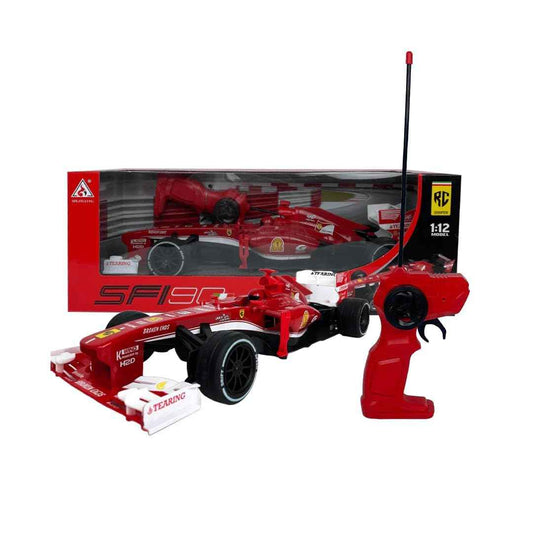 Rechargeable Remote Control Ferrari F1 Car with 2.4GHz Frequency Rechargeable via USB Cable (Included) for eco-Friendly Play for Kids Aged 6 Years and Above