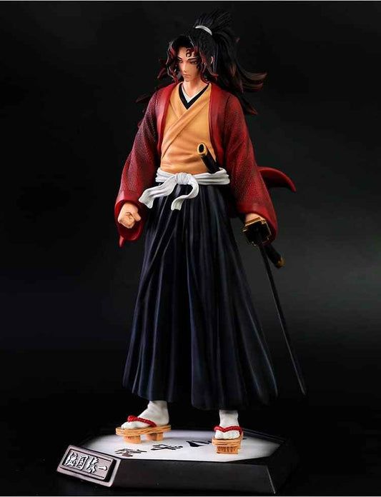 Demon Slayer Hashira Tsugikuni Yoriichi Action Figure | PVC Anime Figurine Model Collectible Figure - 30 Cms