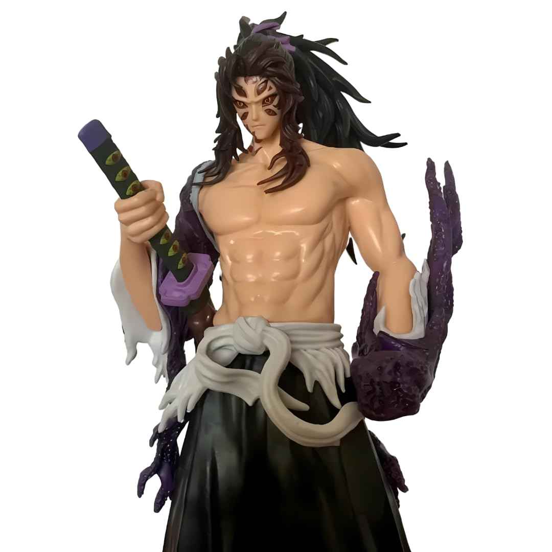 Demon Slayer Kokushibo Action Figure Demon Slayer Action Figures Upper Rank One Action Figures Kokushibo Demon Upper Moon 1 Action Figure 30CM