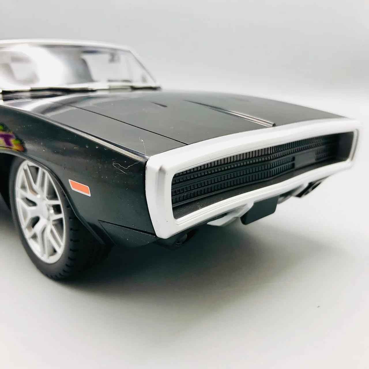 1970 Dodge Muscle Car RC – High-Speed 2.4GHz Remote Control with Lights & Opening Doors – Ultimate Fast & Furious Toy for Boys