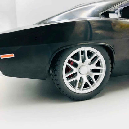 1970 Dodge Muscle Car RC – High-Speed 2.4GHz Remote Control with Lights & Opening Doors – Ultimate Fast & Furious Toy for Boys