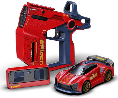 2 Player Infrared Battle RC Car Toy with Dual Remotes, Shoot & Knock Down Racing Game, Time Bound Dodge & Target Action