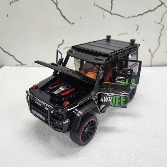 1:22 Alloy Model Car Mercees Bez Gls 600 Maybach Die Cast Model Mini Car Pull Back Model Toy Car with Sound and Light