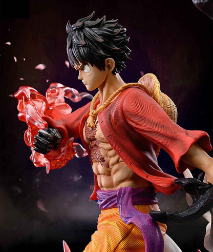Luffy Figure, Luffy Action Figure Decoration Statue Figurine Model Toy Gift 11.41 Inch