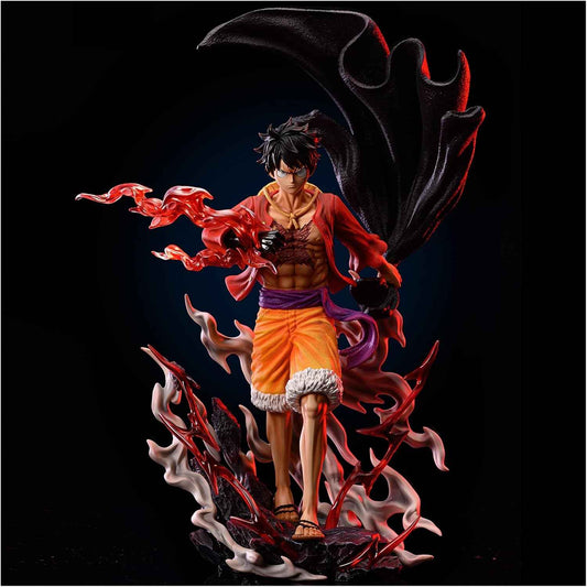 Luffy Figure, Luffy Action Figure Decoration Statue Figurine Model Toy Gift 11.41 Inch