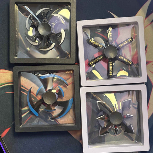 Fingertip Fidget Spinners - Combo Pack of 4
