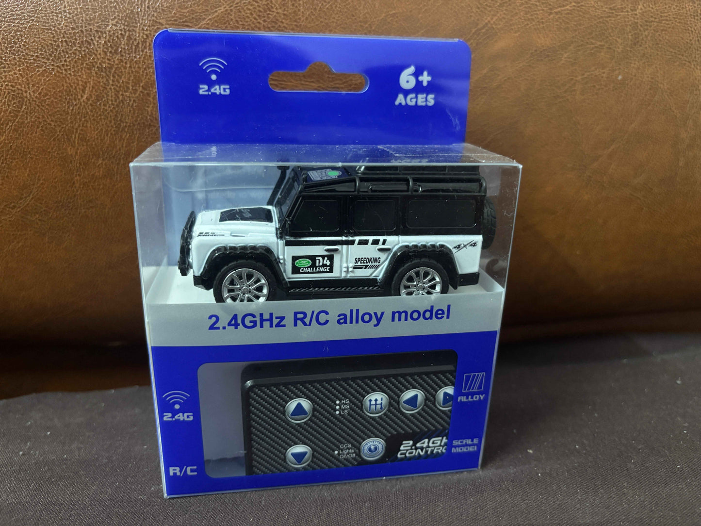 Mini Jeep RC Car-2.4GHz - White