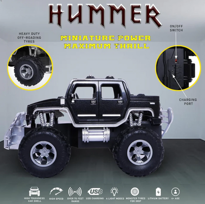 Monster Hummer RC Car – Rechargeable Remote Control Off-Road Truck Toy