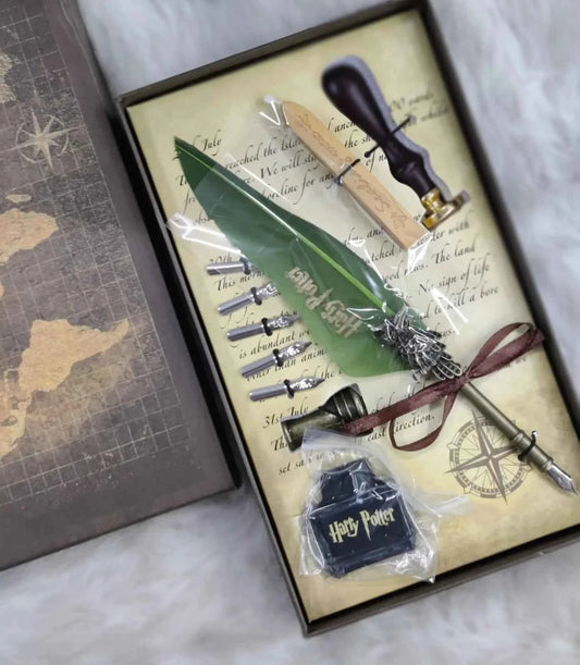 Harry Potter Quill Set - Green