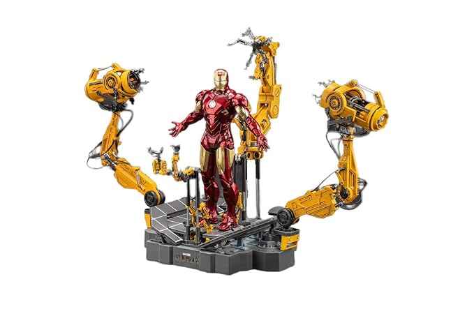 ZD Toys 1918-04 1/10 Scale MK4 with Suit up Gantry 7 inch Action Figure