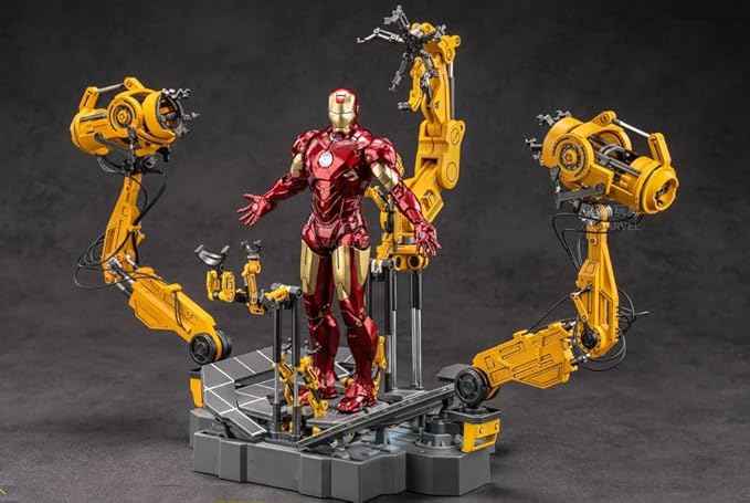 ZD Toys 1918-04 1/10 Scale MK4 with Suit up Gantry 7 inch Action Figure