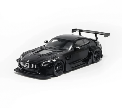 Mercedes-Benz AMG GT Diecast Car – Luxury Sports Model for Collectors & Kids Black Scale 1:32 - Noob Toys