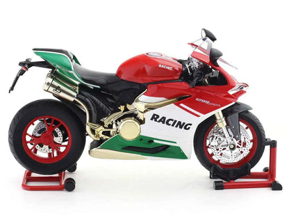 Ducati 1299 Panigale R Inspired 1:9 Diecast Scale Model Bike with Light & Sound | Motorcycle Replica