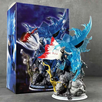 Kakashi Blue Action Figure PVC Anime Figure Limited Edition 22cm