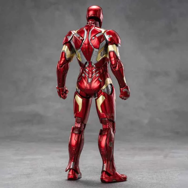 Marvel Studios Iron Man : Civil War 1:10 Scale Iron Man Mark 46 MK46 Figure by ZD Toys (Size-7 Inch)