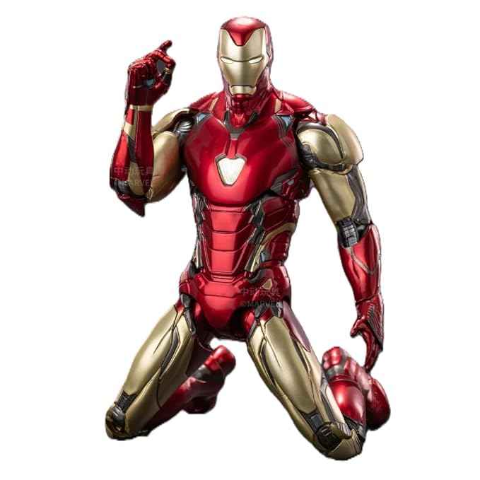 ZD Toys Action Figure - 7 Inch Iron Man Mark 85 with Lights