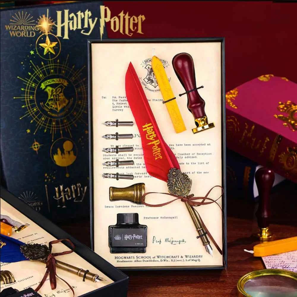 Harry Potter Quill Set - Red