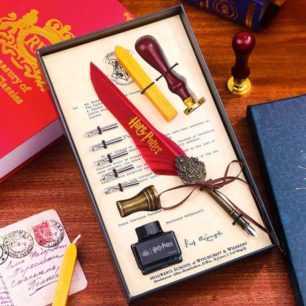 Harry Potter Quill Set - Red
